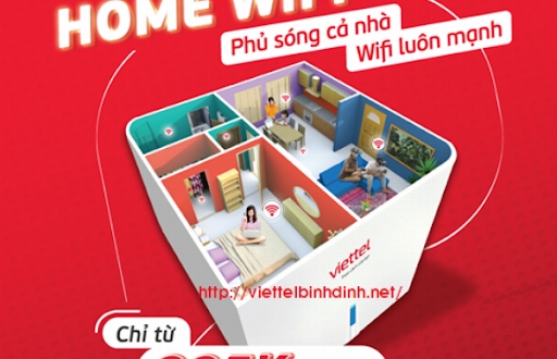 HomeWiFi Viettel: Phủ sóng cả nhà WiFi luôn mạnh