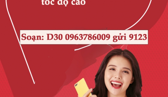 Hướng dẫn đăng ký gói D30 Viettel